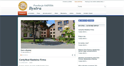 Desktop Screenshot of bystra.sadyba.org