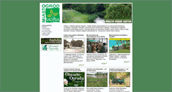 Desktop Screenshot of miasto-ogrod.sadyba.waw.pl
